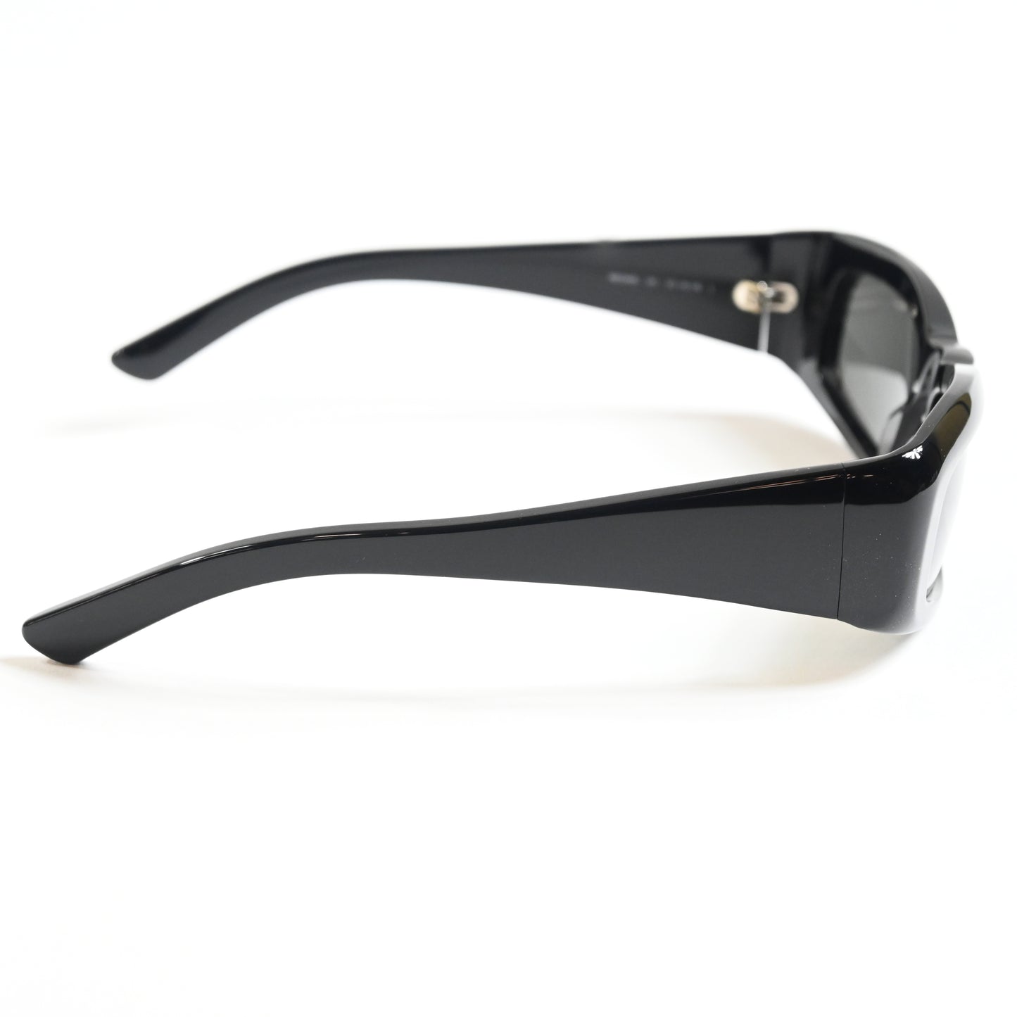 Balenciaga BB0266S 001 Unisex Authentic Sunglasses Black/Gray, 57mm - New