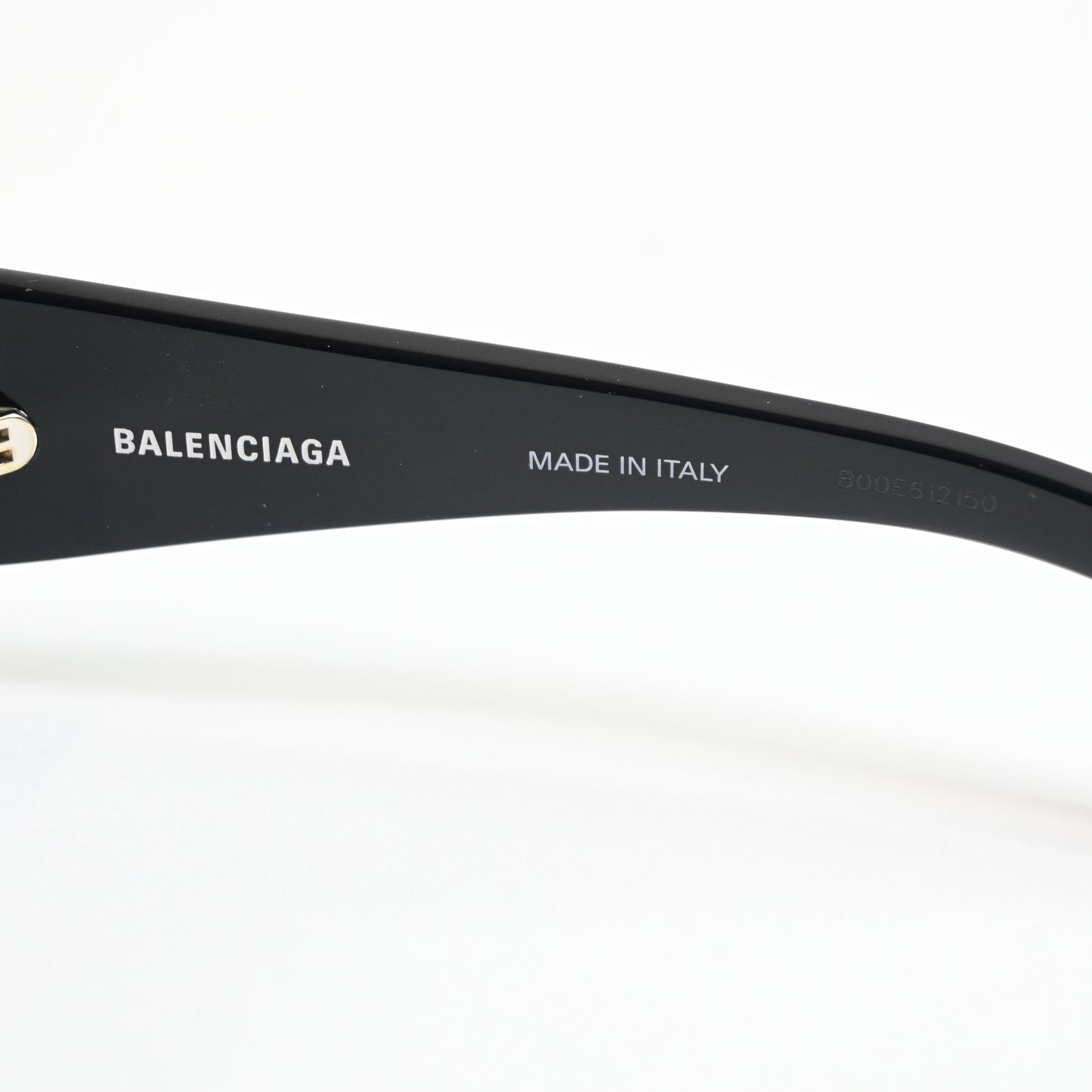 Balenciaga BB0266S 001 Unisex Authentic Sunglasses Black/Gray, 57mm - New