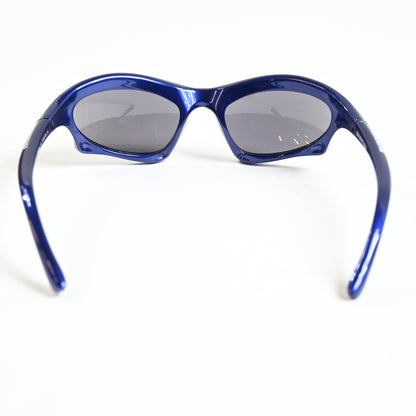 Balenciaga BB0229S 006 Mens Authentic Sunglasses Blue, 59mm - New