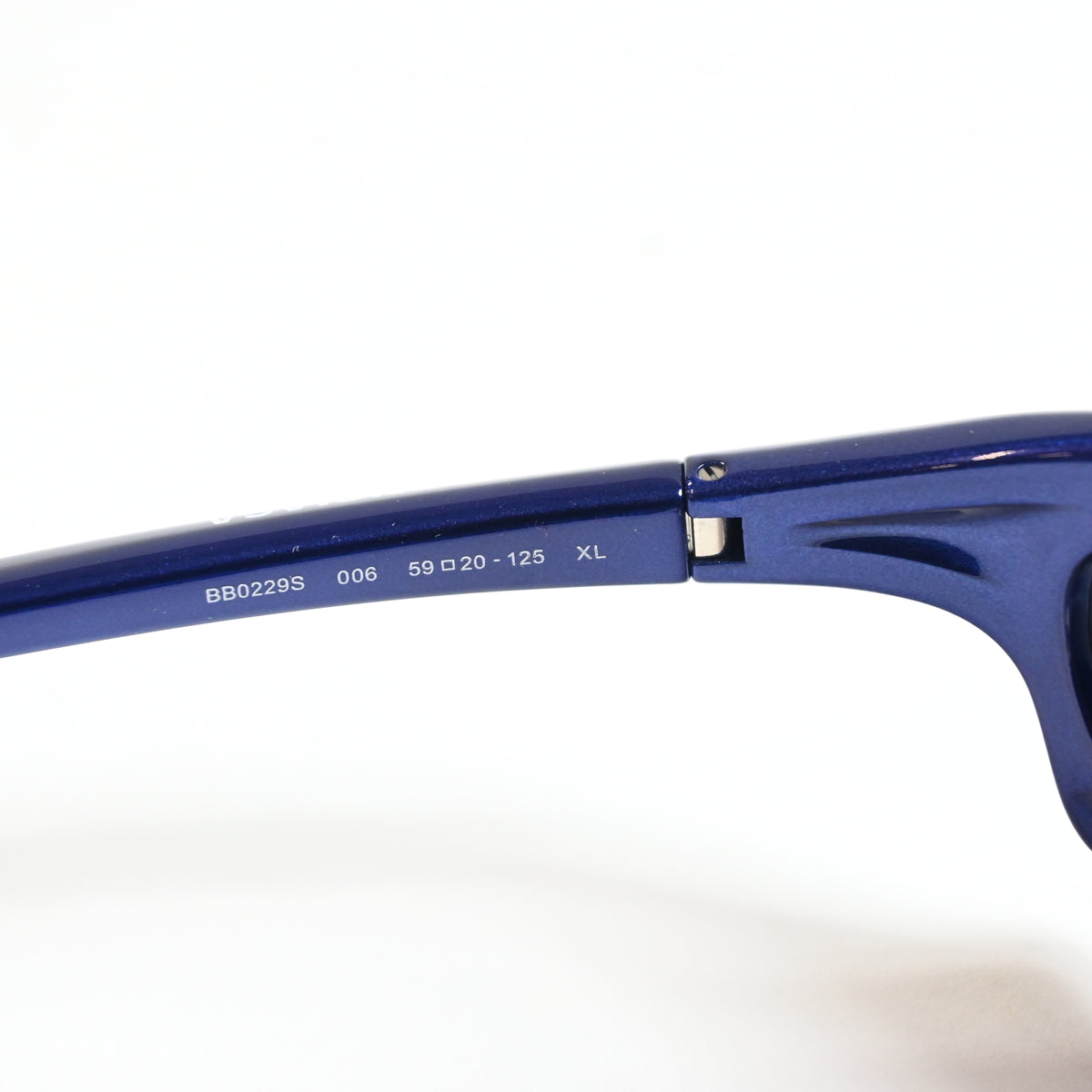 Balenciaga BB0229S 006 Mens Authentic Sunglasses Blue, 59mm - New