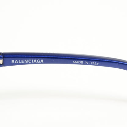 Balenciaga BB0229S 006 Mens Authentic Sunglasses Blue, 59mm - New