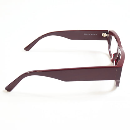 Balenciaga BB0304O 004 Mens Authentic Eyeglasses Burgundy, 53mm - New