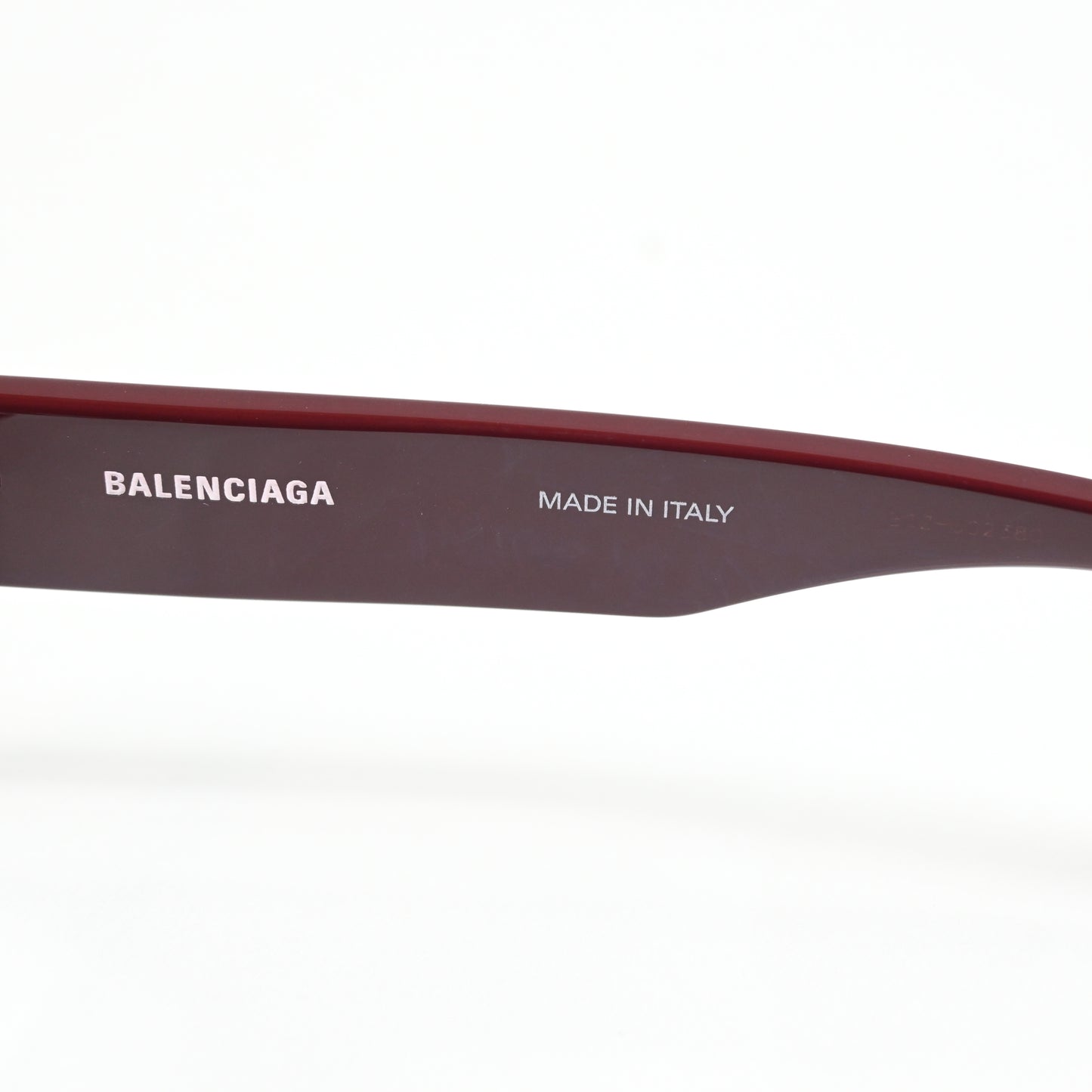 Balenciaga BB0304O 004 Mens Authentic Eyeglasses Burgundy, 53mm - New