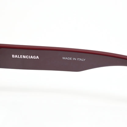 Balenciaga BB0304O 004 Mens Authentic Eyeglasses Burgundy, 53mm - New