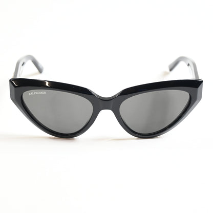 Balenciaga BB0270S 001 Womens Authentic Sunglasses Black/Gray, 56mm - New
