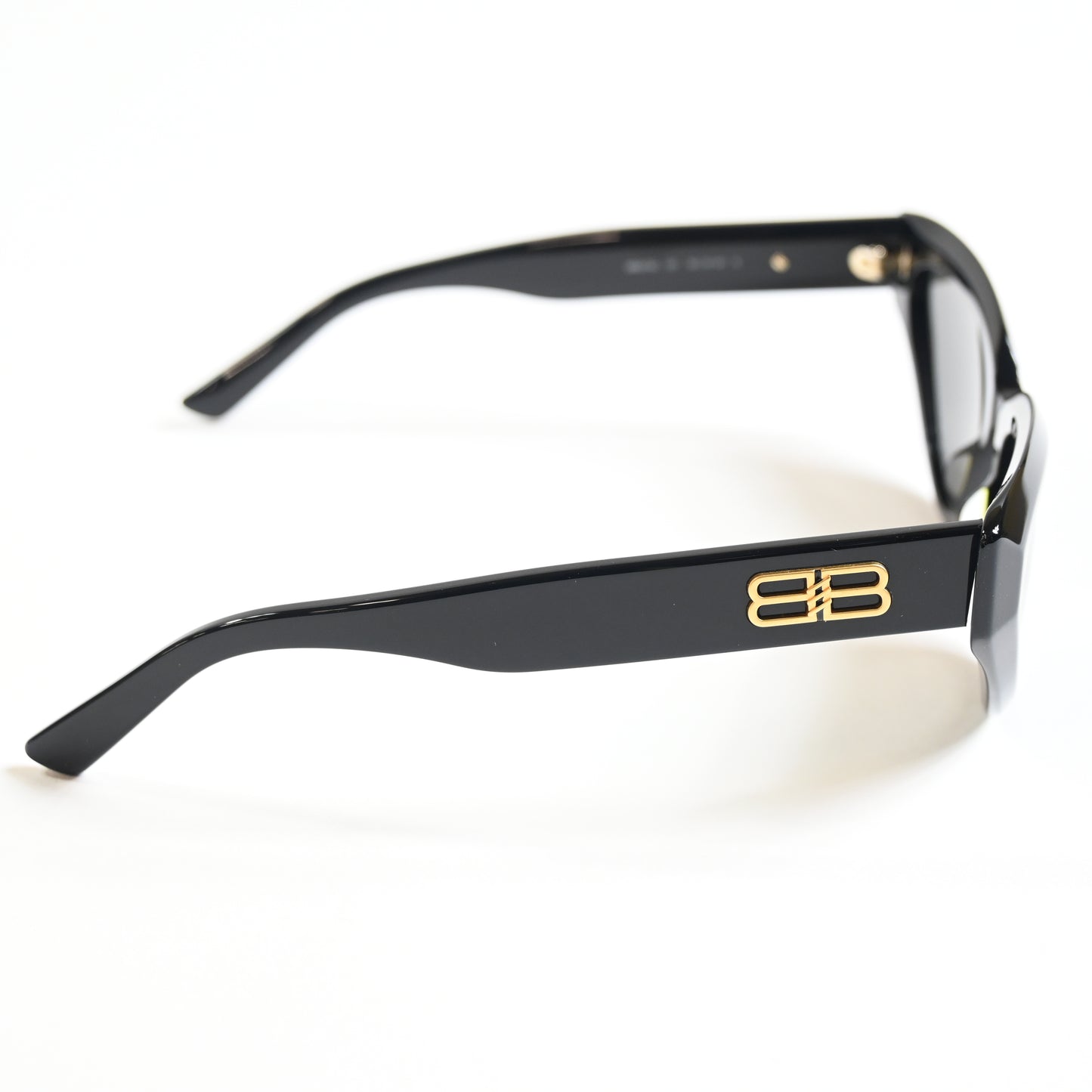 Balenciaga BB0270S 001 Womens Authentic Sunglasses Black/Gray, 56mm - New