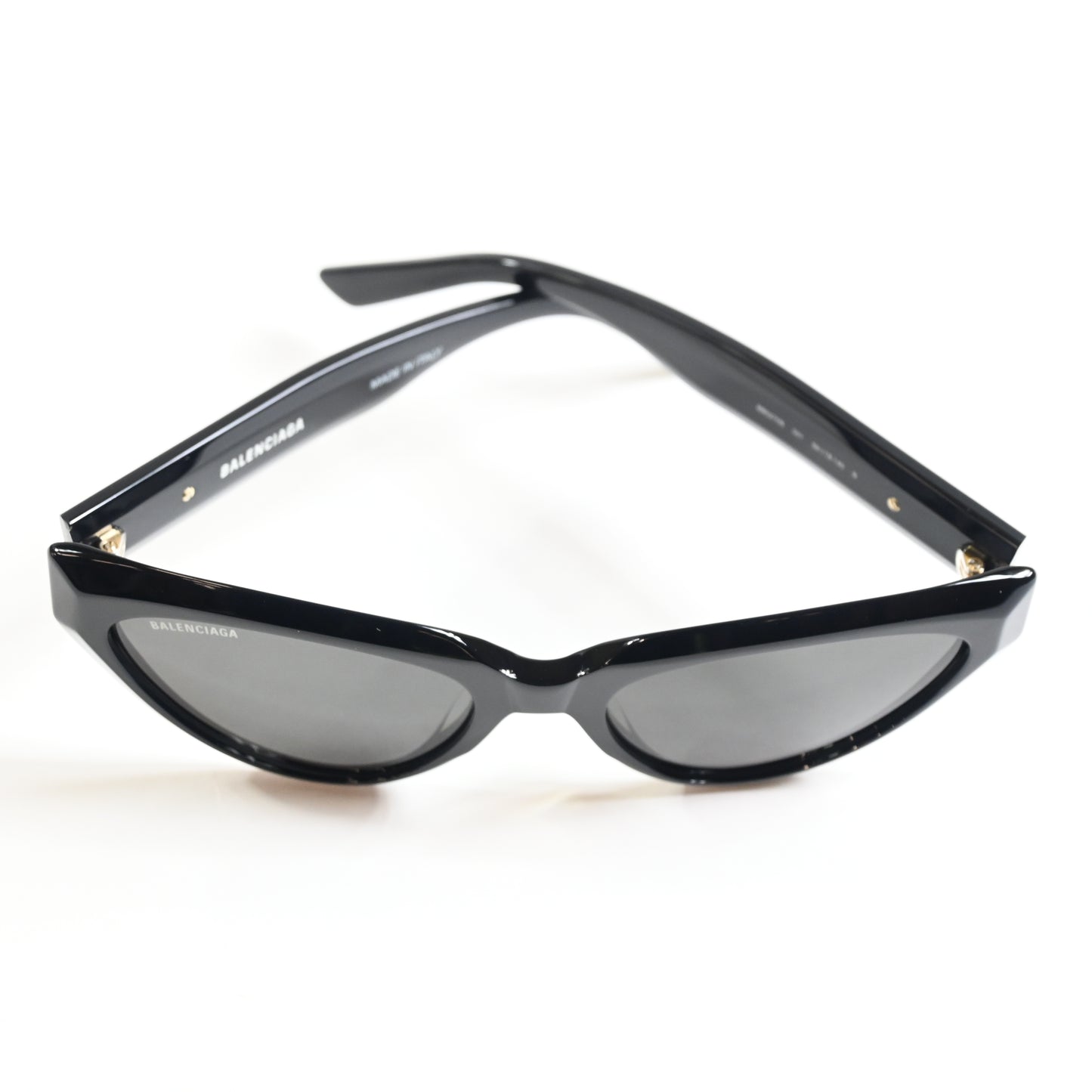 Balenciaga BB0270S 001 Womens Authentic Sunglasses Black/Gray, 56mm - New