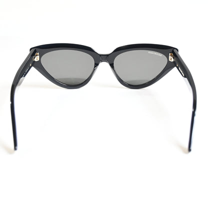 Balenciaga BB0270S 001 Womens Authentic Sunglasses Black/Gray, 56mm - New