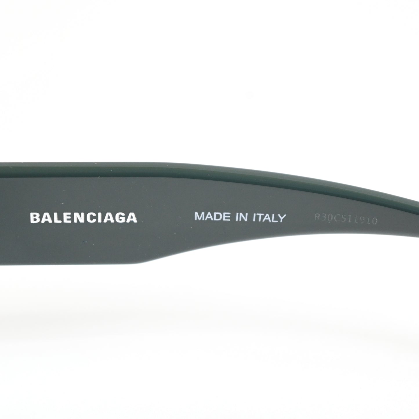 Balenciaga BB0311SK 004 Womens Authentic Sunglasses Dark Green/Silver, 53 - New