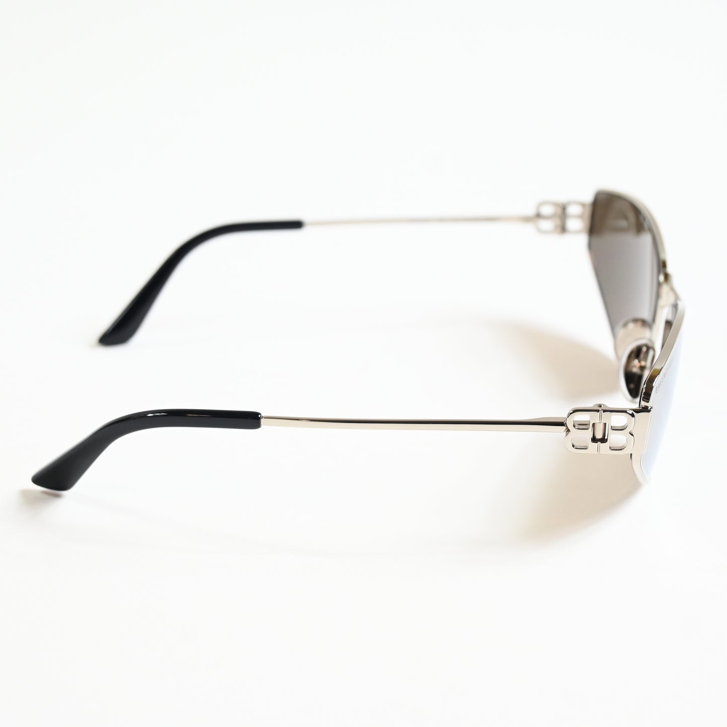 Balenciaga BB0335S 006 Womens Authentic Sunglasses Gray/Silver, 65mm - New