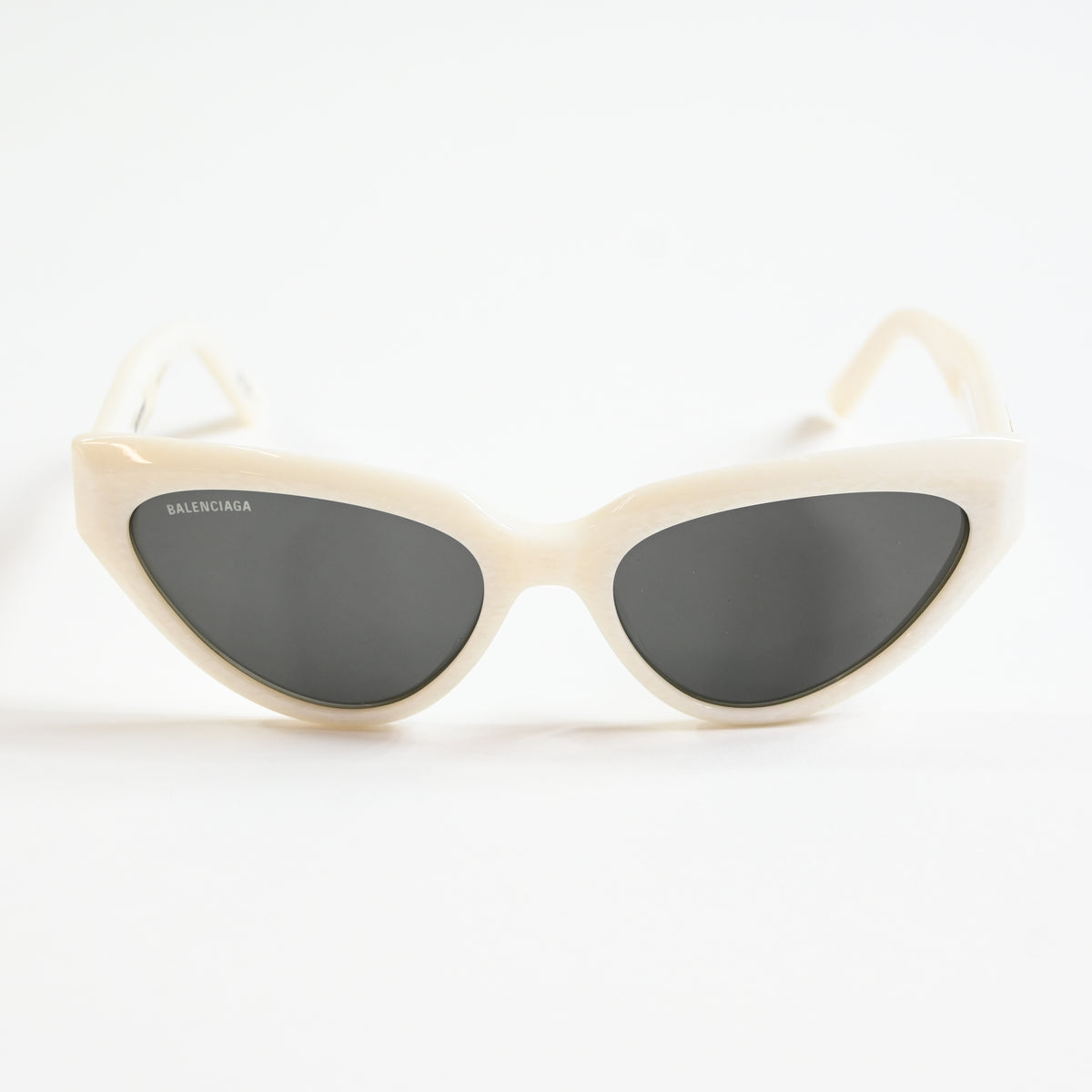 Balenciaga BB0270S 003 Womens Authentic Sunglasses White/Gray, 56mm - New