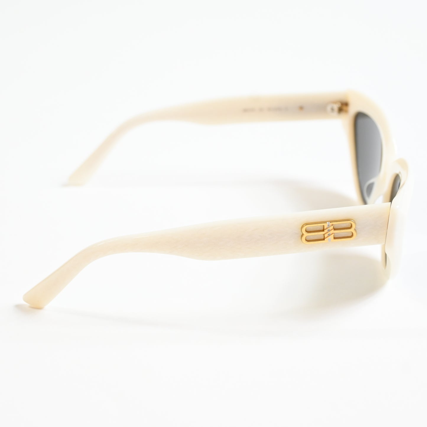 Balenciaga BB0270S 003 Womens Authentic Sunglasses White/Gray, 56mm - New