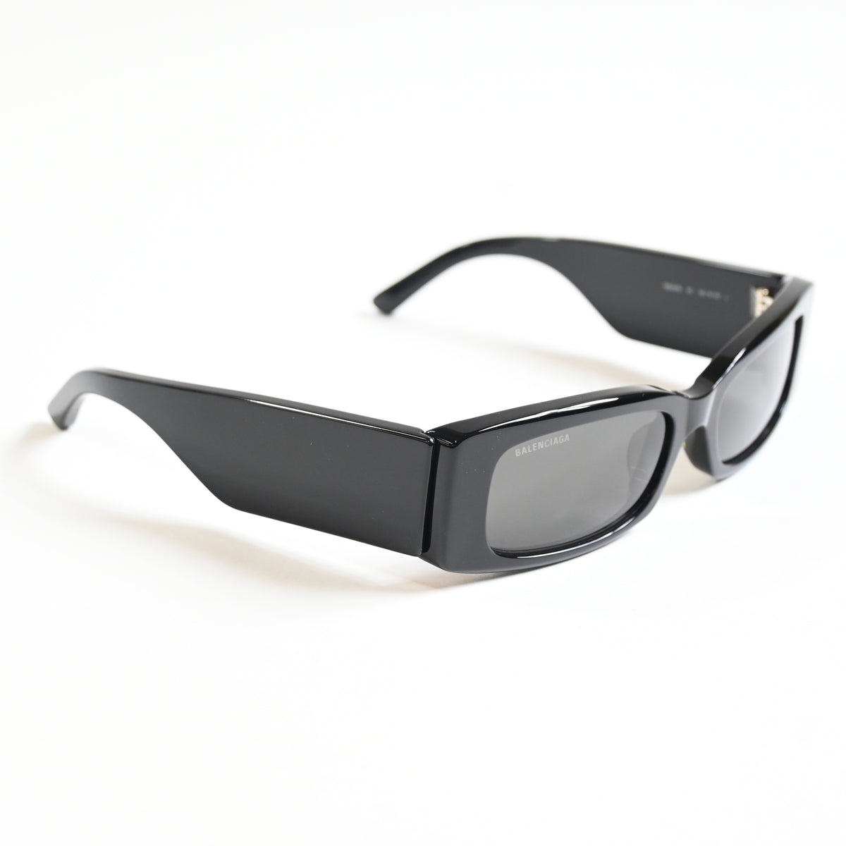 Balenciaga BB0260S 001 Womens Authentic Sunglasses Black/Gray, 56mm - New
