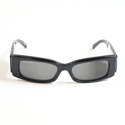 Balenciaga BB0260S 001 Womens Authentic Sunglasses Black/Gray, 56mm - New
