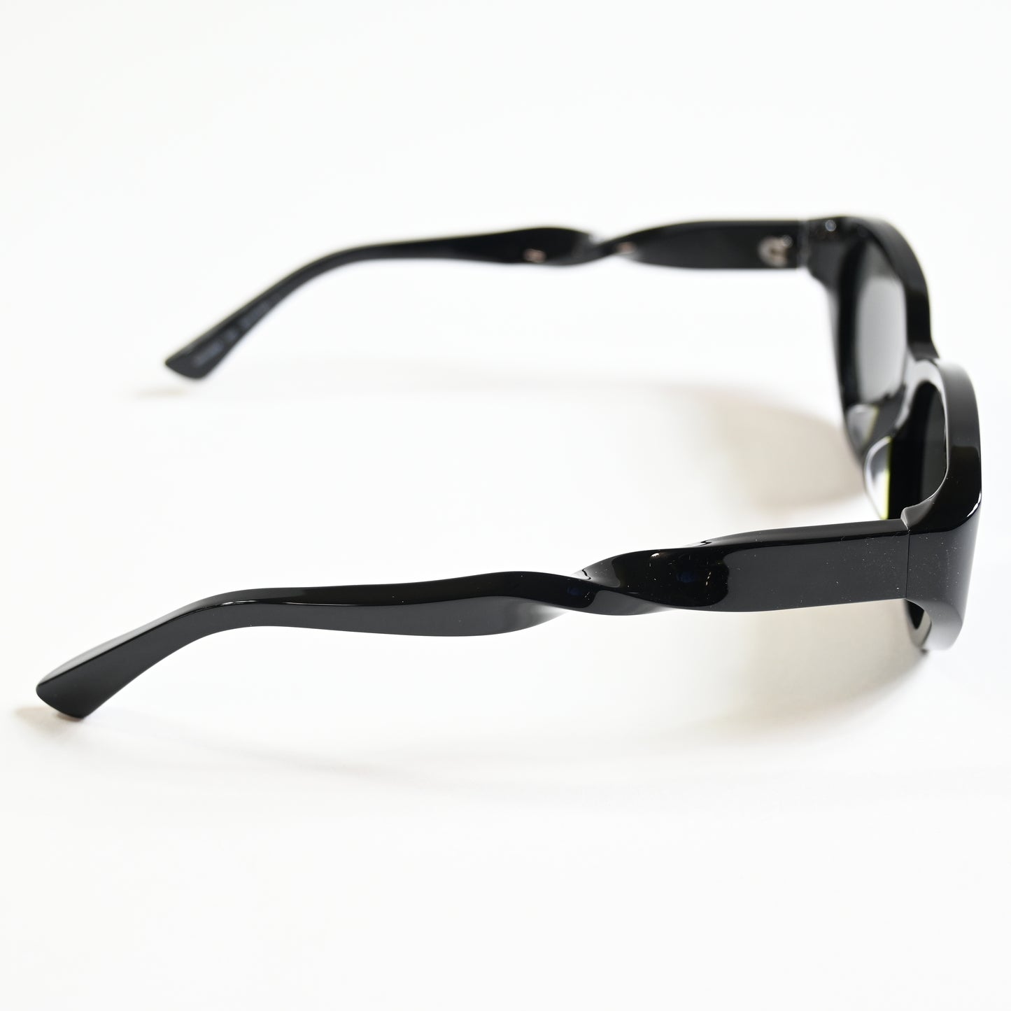Balenciaga BB0209SA 001 Womens Authentic Sunglasses Black/Gray, 55mm - New