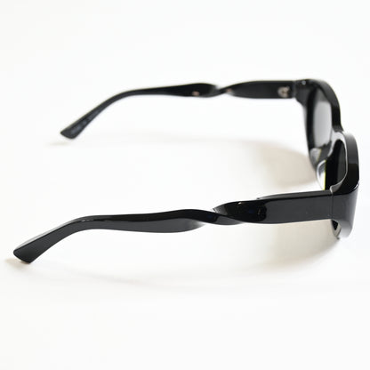Balenciaga BB0209SA 001 Womens Authentic Sunglasses Black/Gray, 55mm - New