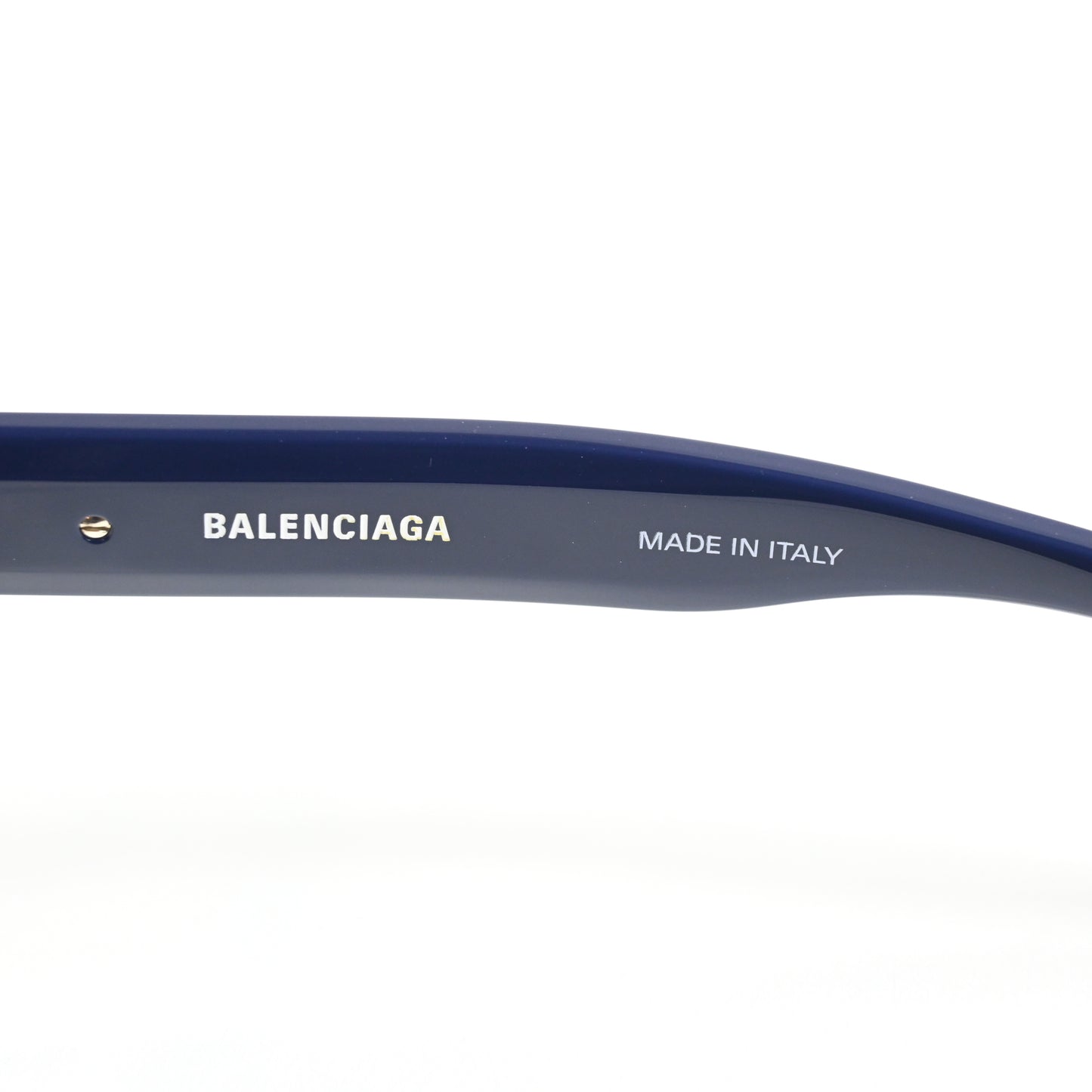 Balenciaga BB0276O 004 Womens Authentic Eyeglasses Blue/Gold, 53mm - New