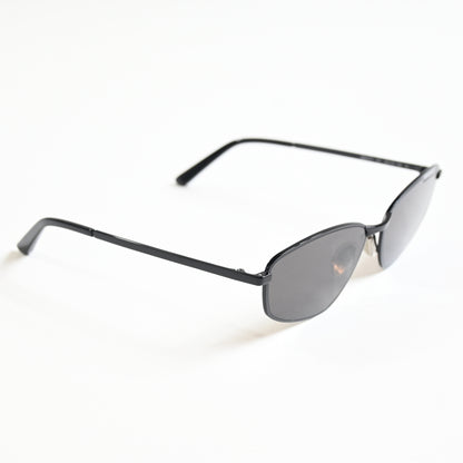 Balenciaga BB0277S 001 Unisex Authentic Sunglasses Black/Gray, 60mm - New