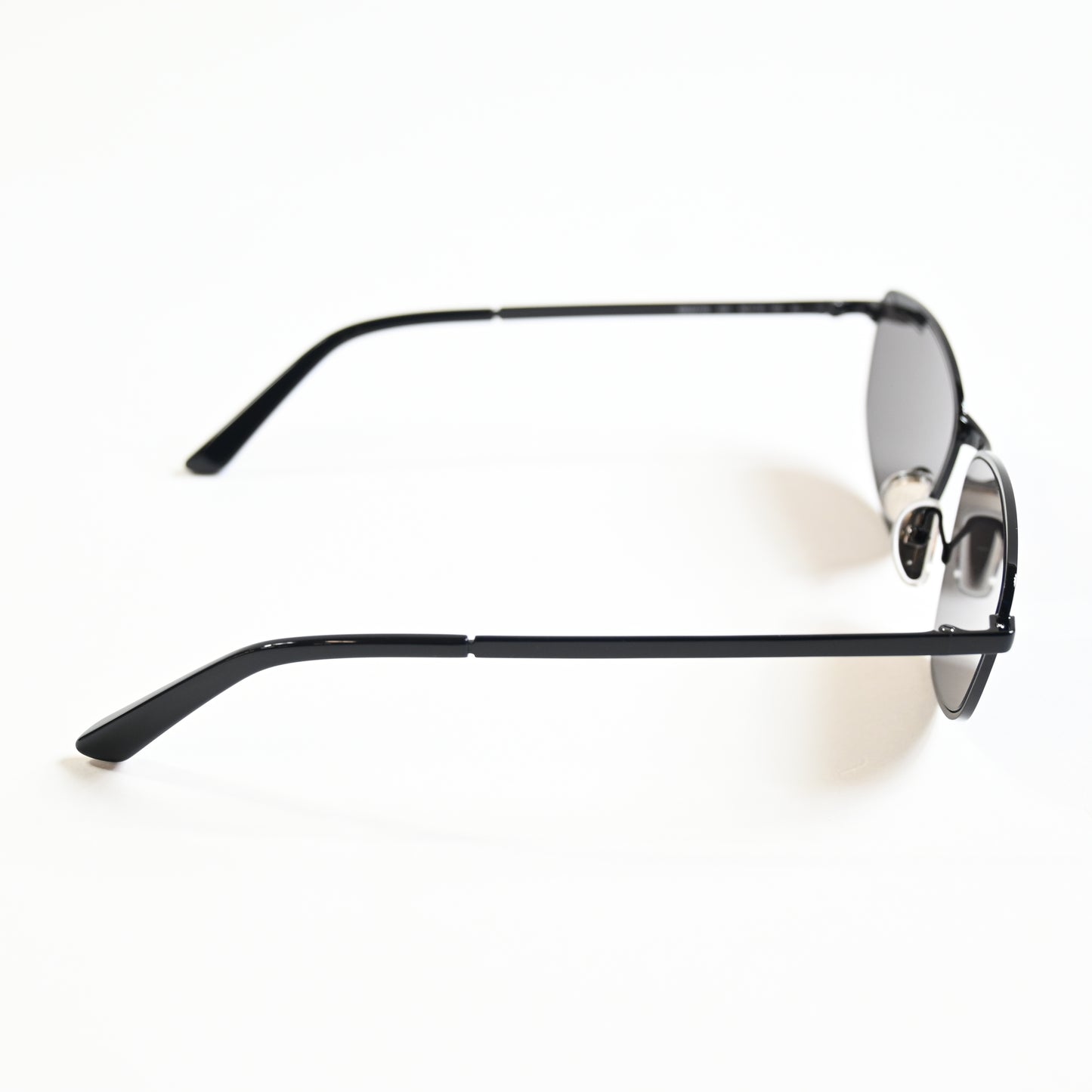 Balenciaga BB0277S 001 Unisex Authentic Sunglasses Black/Gray, 60mm - New