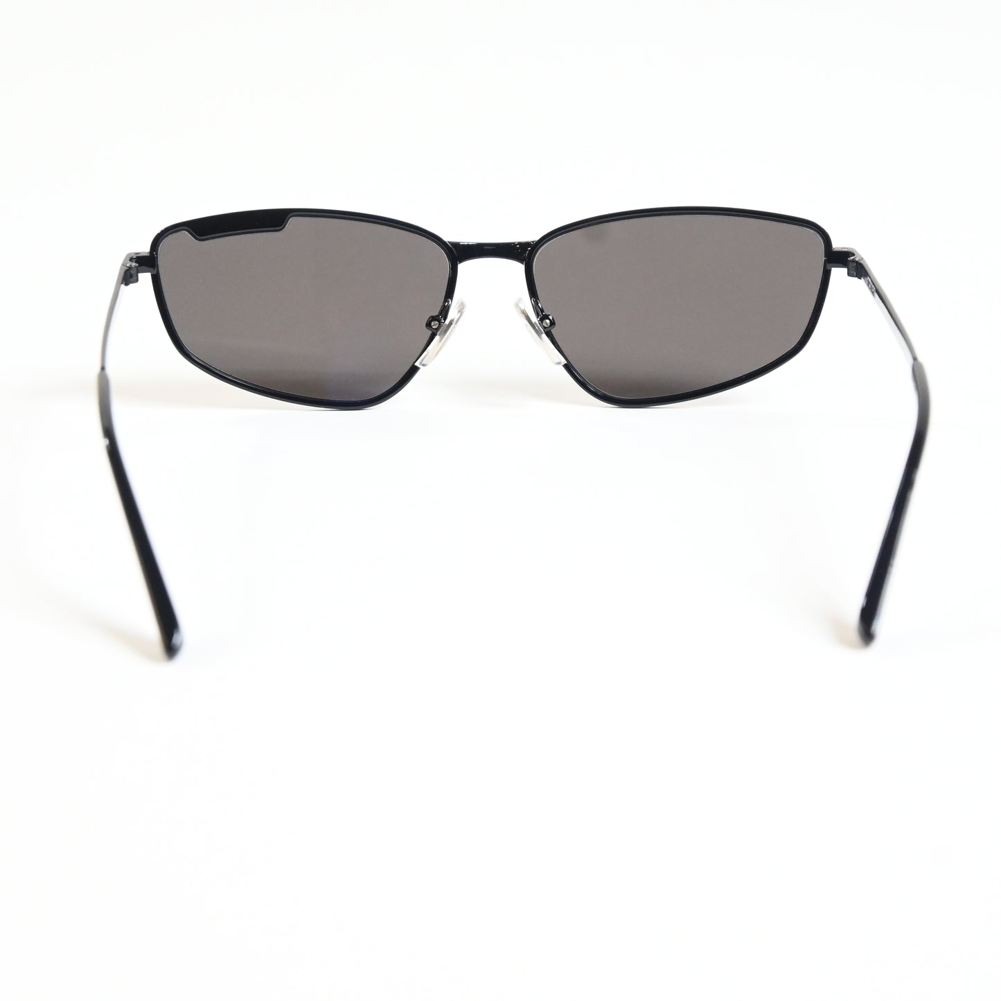 Balenciaga BB0277S 001 Unisex Authentic Sunglasses Black/Gray, 60mm - New