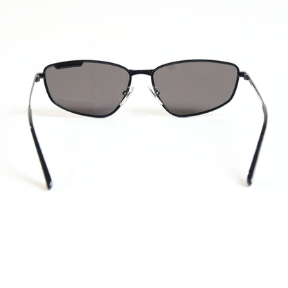 Balenciaga BB0277S 001 Unisex Authentic Sunglasses Black/Gray, 60mm - New