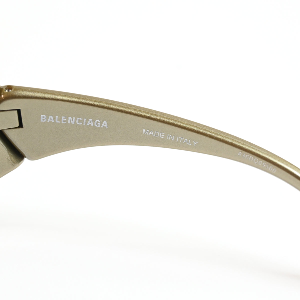 Balenciaga BB0318S 004 Unisex Authentic Sunglasses Clear Green/Brown, 78mm - New