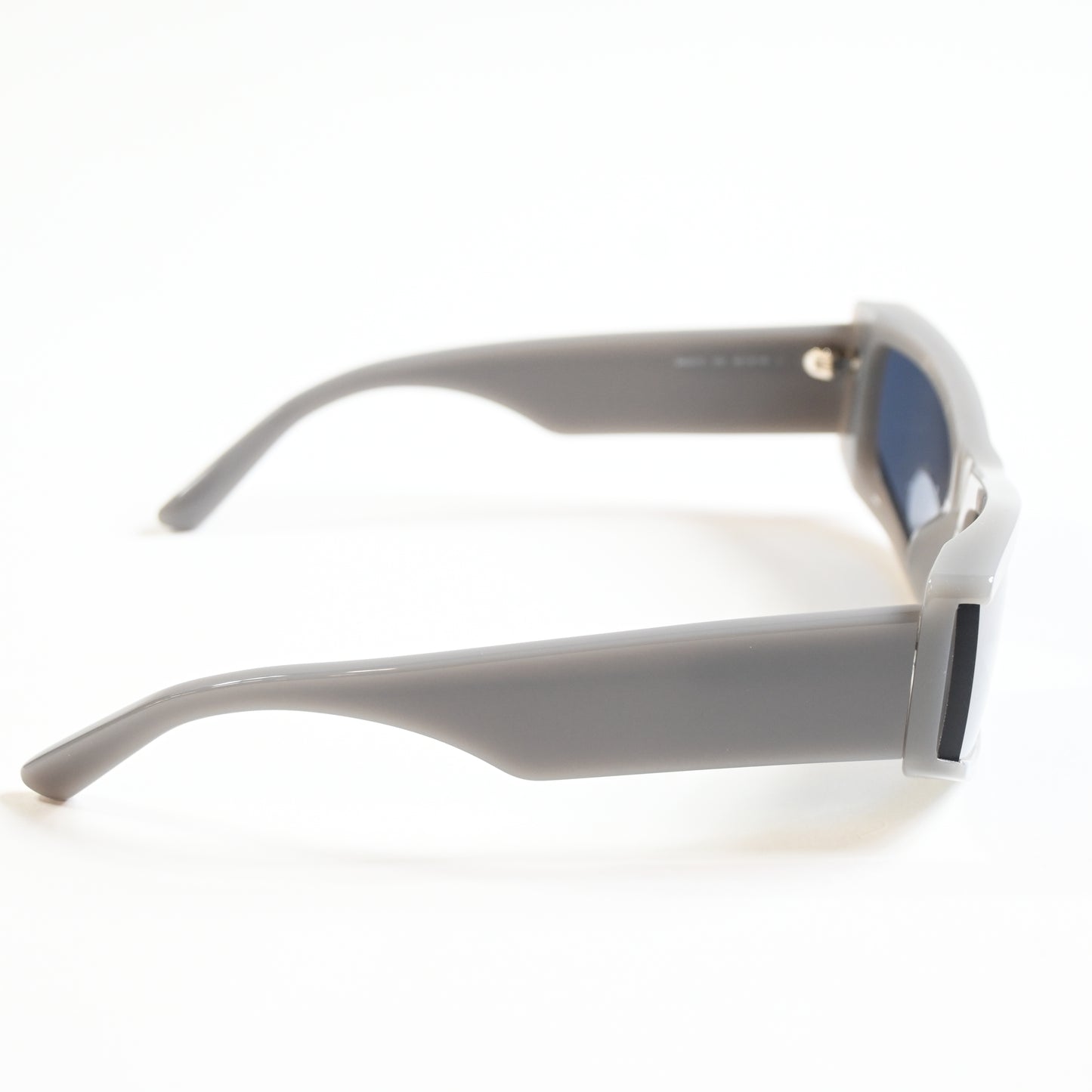 Balenciaga BB0301S 003 Unisex Authentic Sunglasses Gray/Blue, 66mm - New
