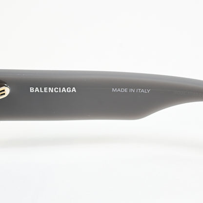 Balenciaga BB0301S 003 Unisex Authentic Sunglasses Gray/Blue, 66mm - New