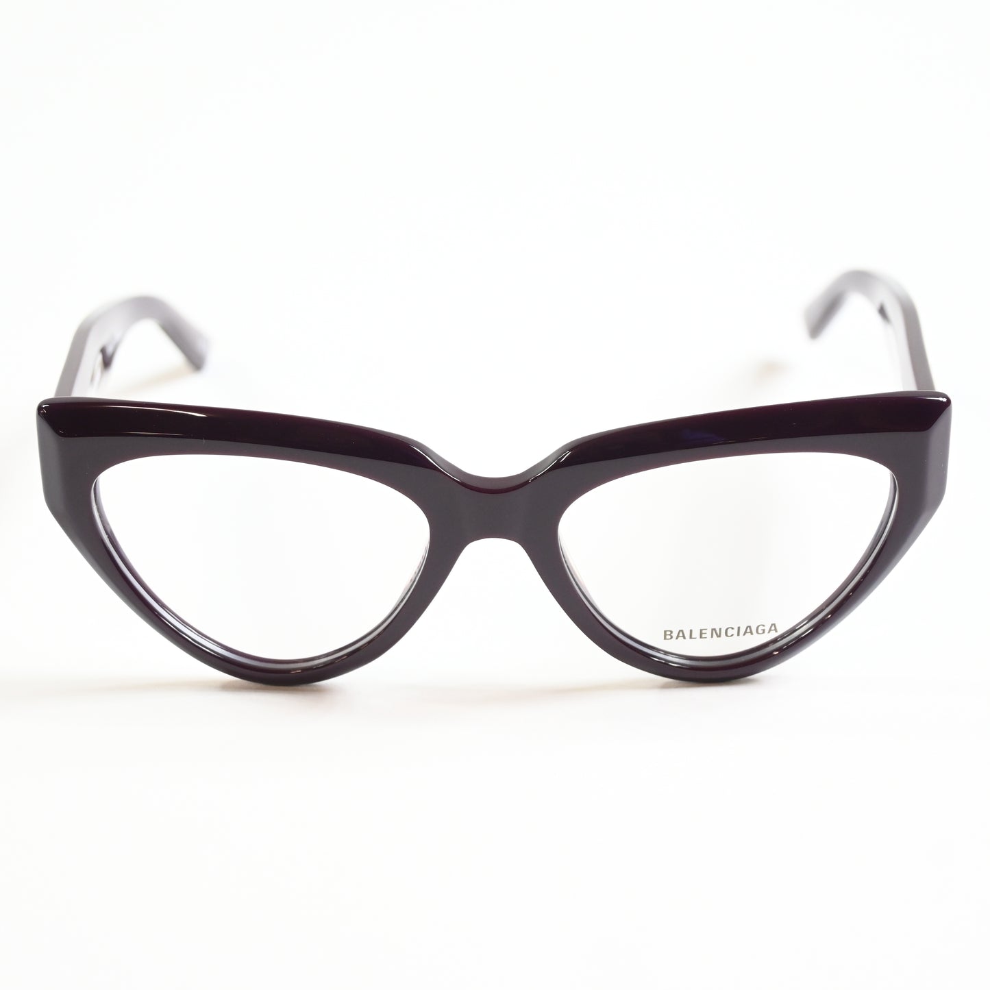 Balenciaga BB0276O 003 Womens Authentic Eyeglasses Red/Gold, 53mm - New