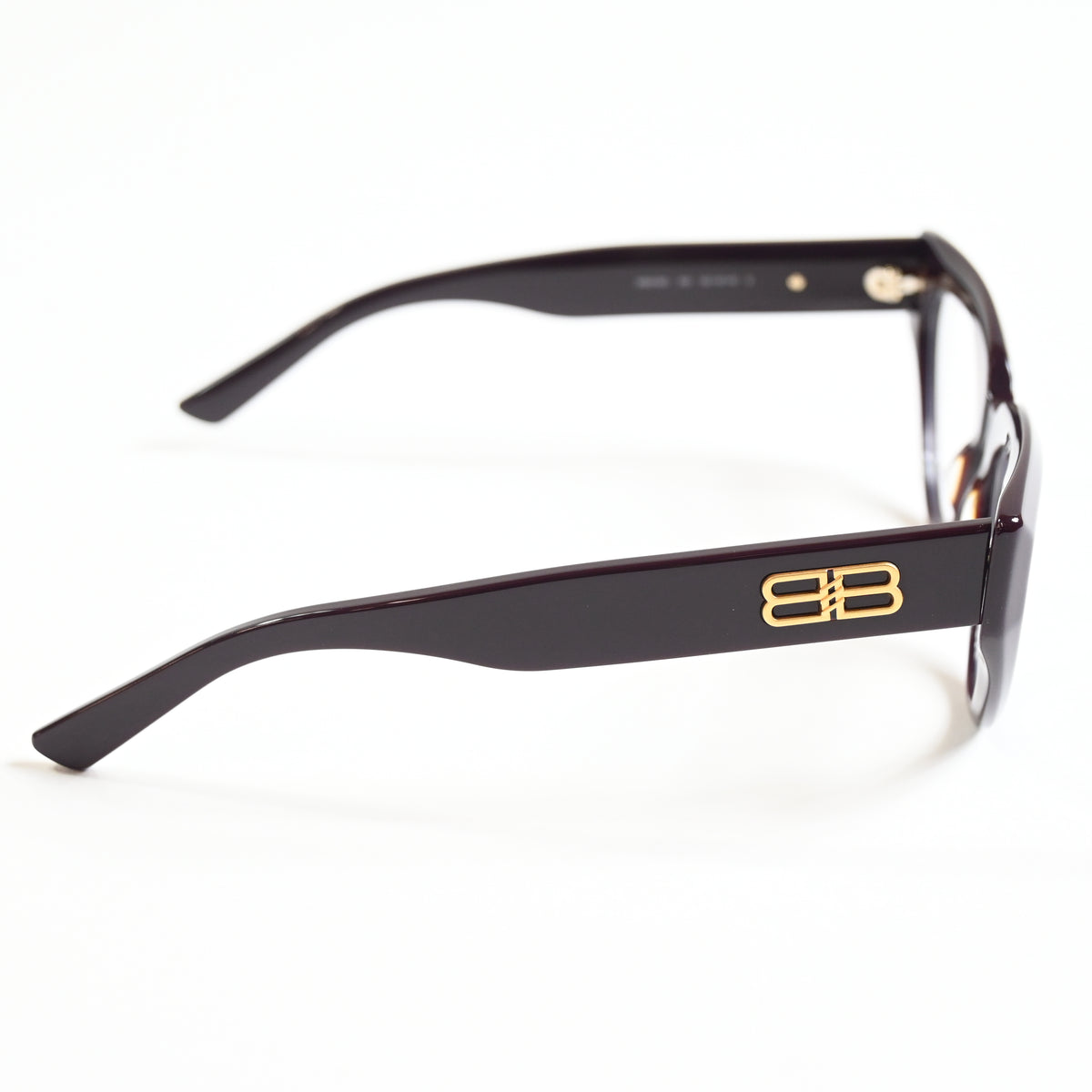 Balenciaga BB0276O 003 Womens Authentic Eyeglasses Red/Gold, 53mm - New