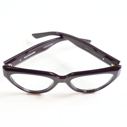 Balenciaga BB0276O 003 Womens Authentic Eyeglasses Red/Gold, 53mm - New