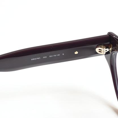Balenciaga BB0276O 003 Womens Authentic Eyeglasses Red/Gold, 53mm - New