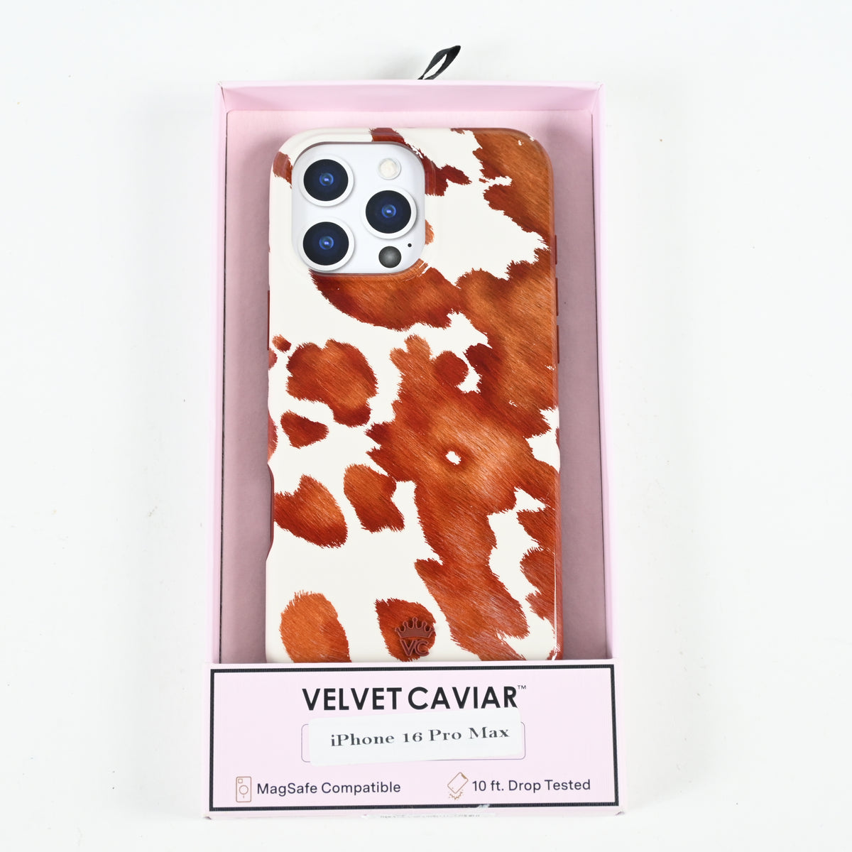 VELVET CAVIAR Apple iPhone 16 Pro Max MagSafe Case - Spotted Cow