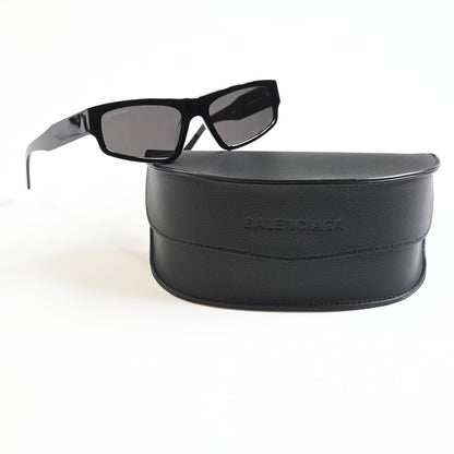 Balenciaga BB0305S 001 Unisex Authentic Sunglasses Black, 56mm - New