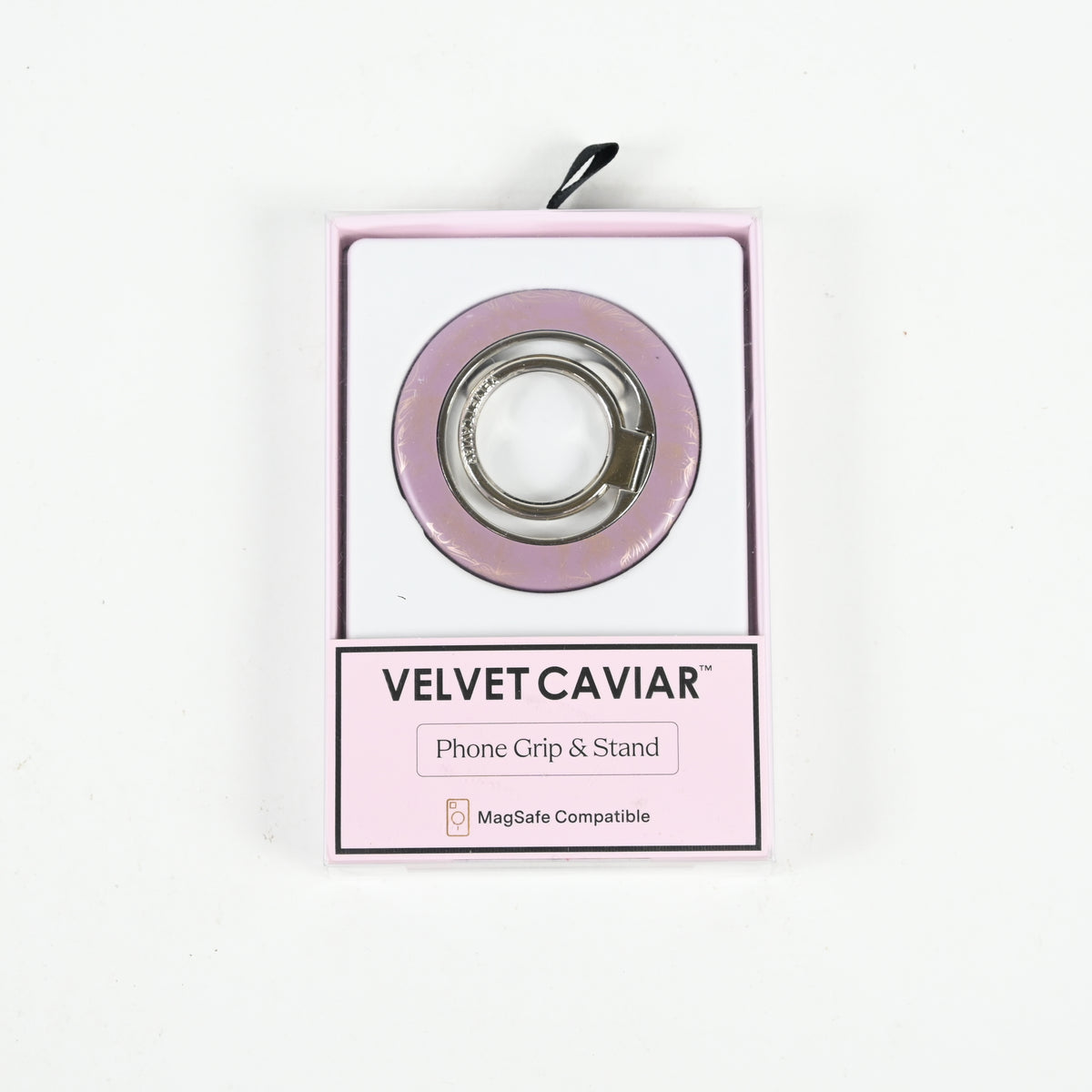 VELVET CAVIAR MagSafe Grip Ring - Dusty Rose Chrome Floral