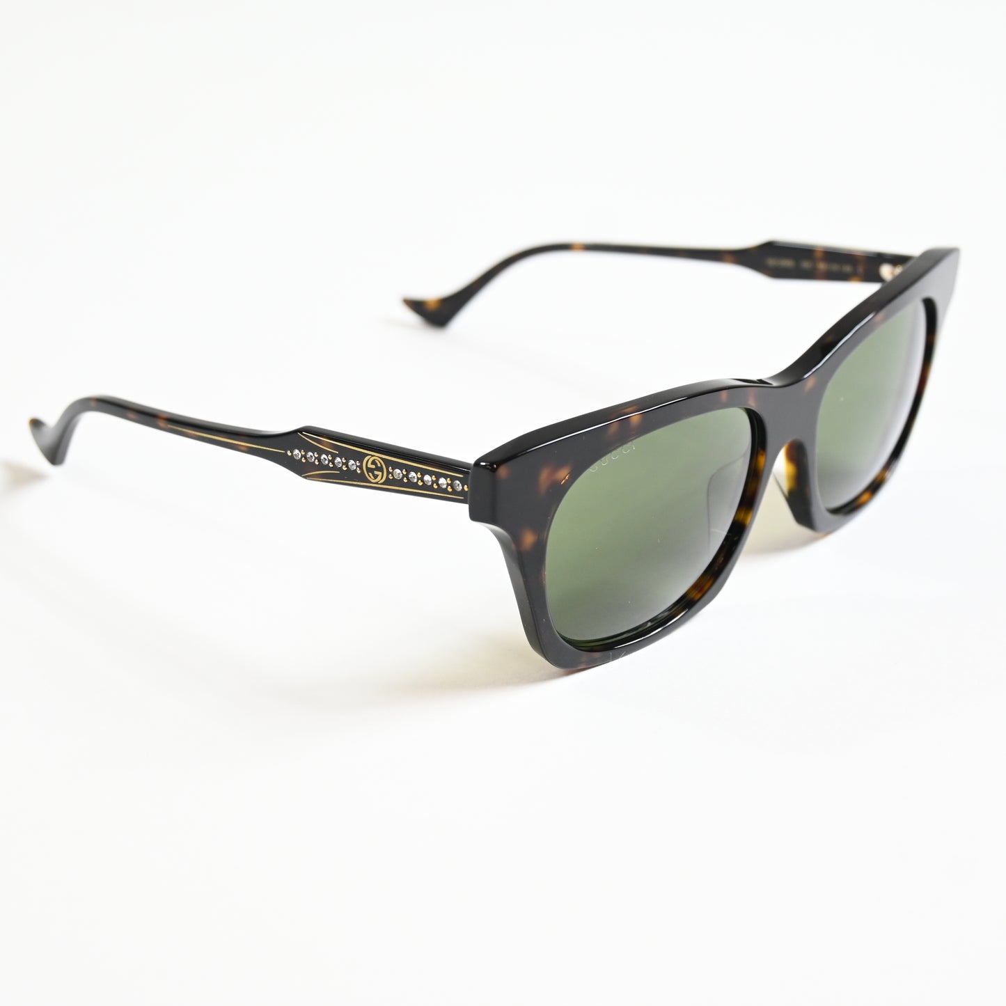 Gucci Women's Winged Cat Eye Sunglasses, One Size
