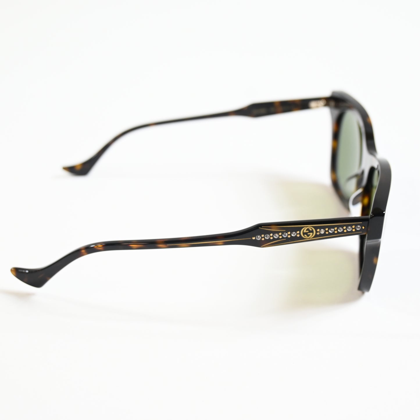Gucci Women's Winged Cat Eye Sunglasses, One Size