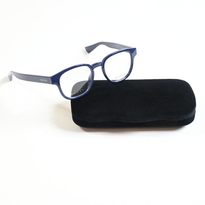 Gucci GG1343O 003 Mens Authentic Eyeglasses Black, 49mm - New