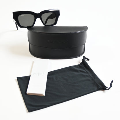 Balenciaga Square-Frame Acetate Distressed Sunglasses