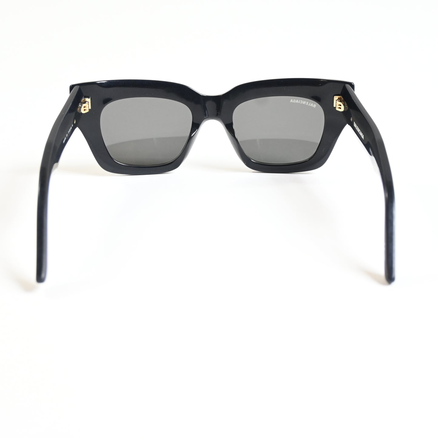 Balenciaga Square-Frame Acetate Distressed Sunglasses