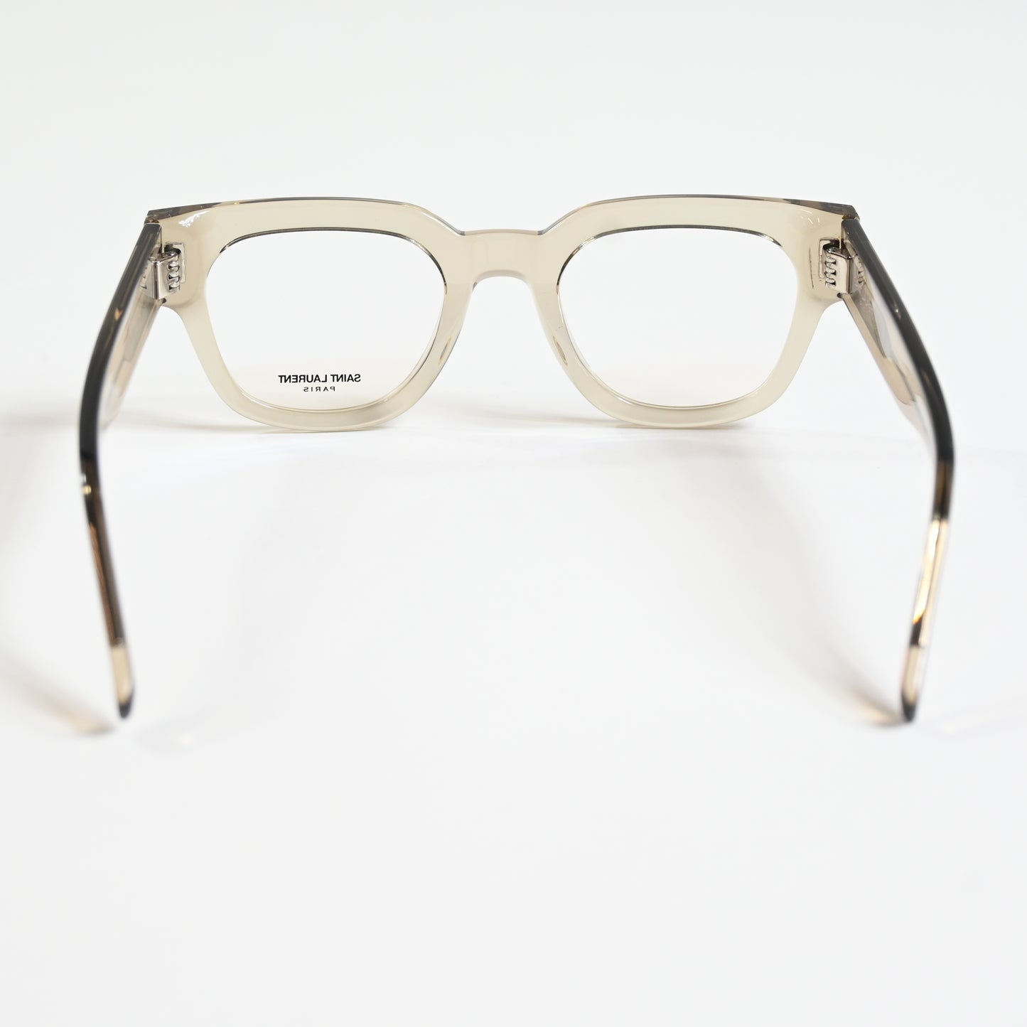 Yves Saint Laurent SL-661O 003 Unisex Authentic Eyeglasses Clear Beige, 50 - New