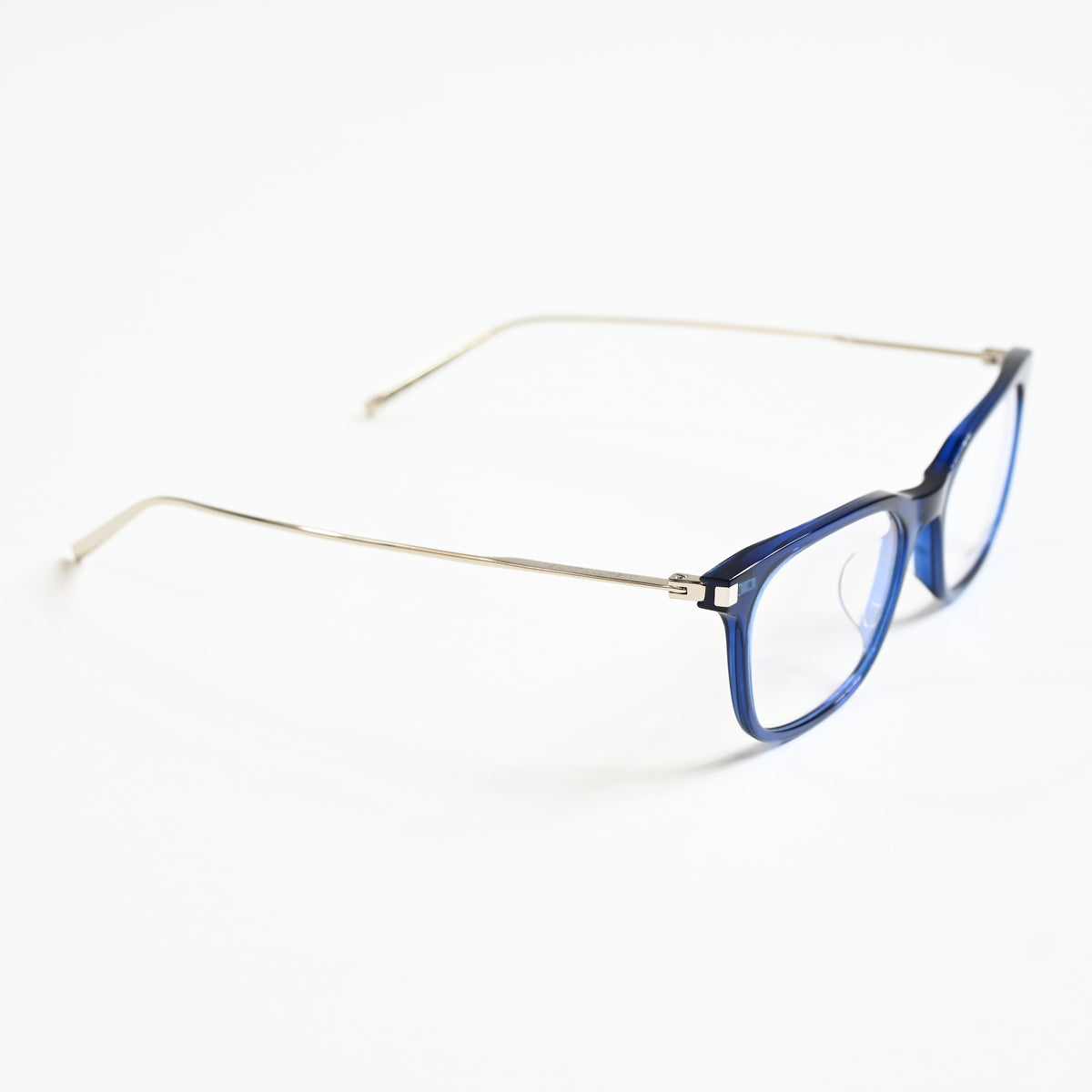 Yves Saint Laurent SL-578O 004 Womens Authentic Eyeglasses Blue/Silver, 48 - New