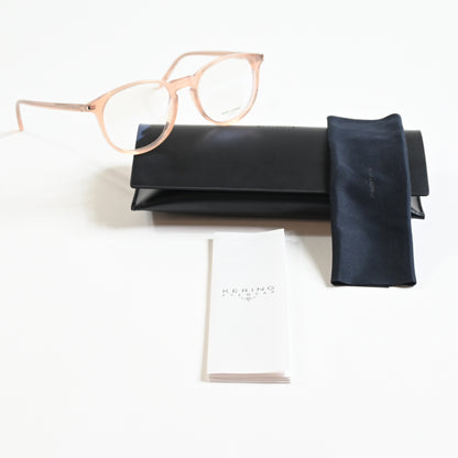 Yves Saint Laurent SL-106O 017 Mens Authentic Eyeglasses Clear Orange, 50 - New