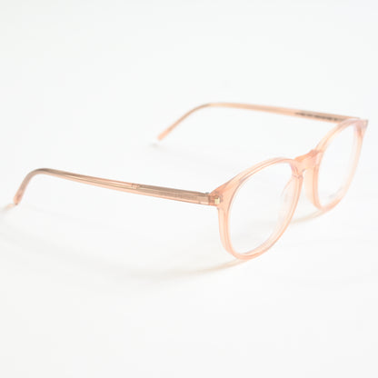 Yves Saint Laurent SL-106O 017 Mens Authentic Eyeglasses Clear Orange, 50 - New