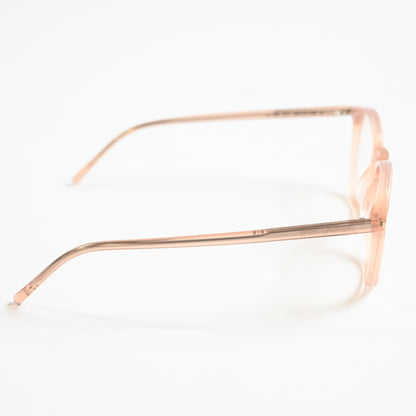 Yves Saint Laurent SL-106O 017 Mens Authentic Eyeglasses Clear Orange, 50 - New