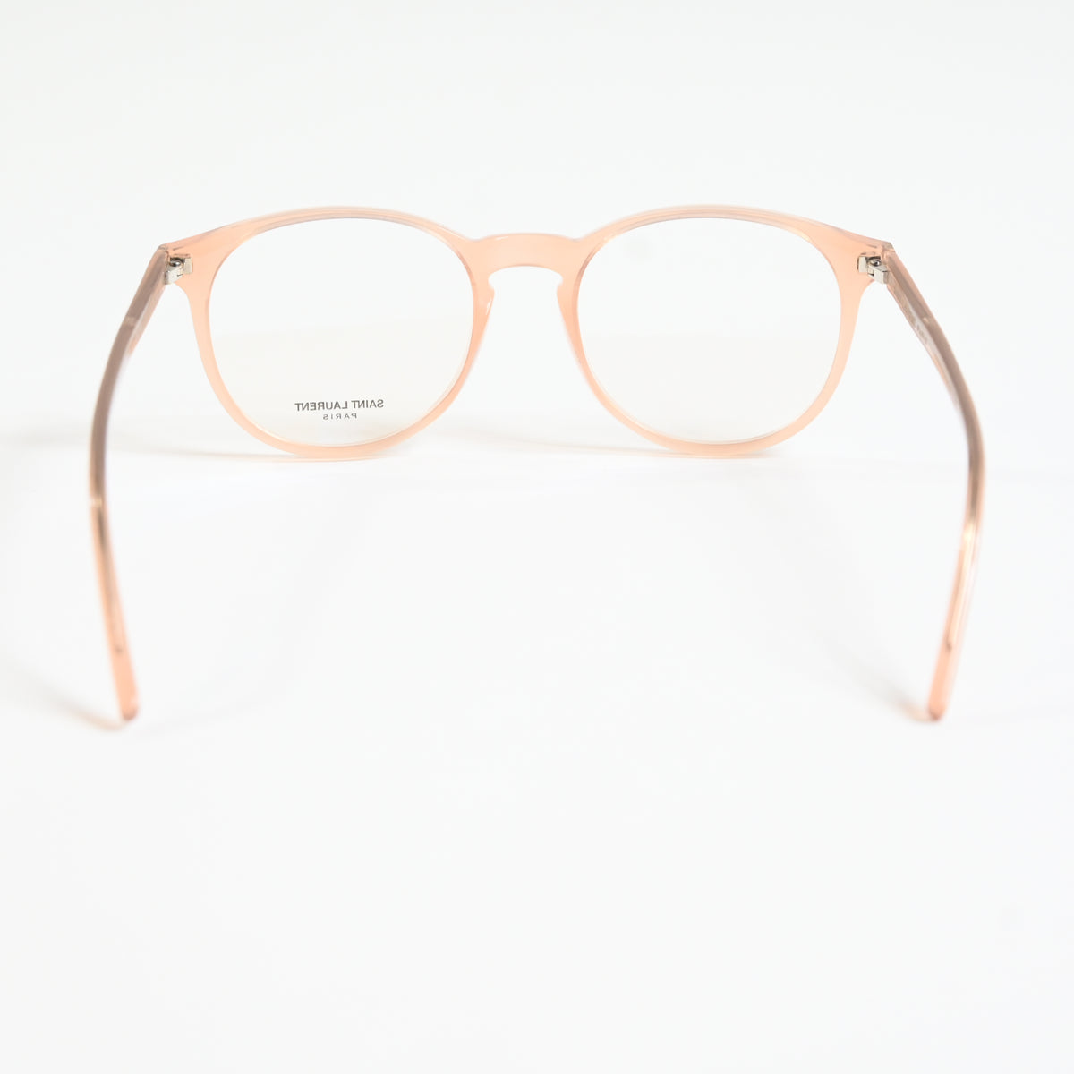 Yves Saint Laurent SL-106O 017 Mens Authentic Eyeglasses Clear Orange, 50 - New