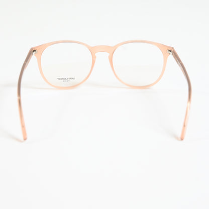 Yves Saint Laurent SL-106O 017 Mens Authentic Eyeglasses Clear Orange, 50 - New