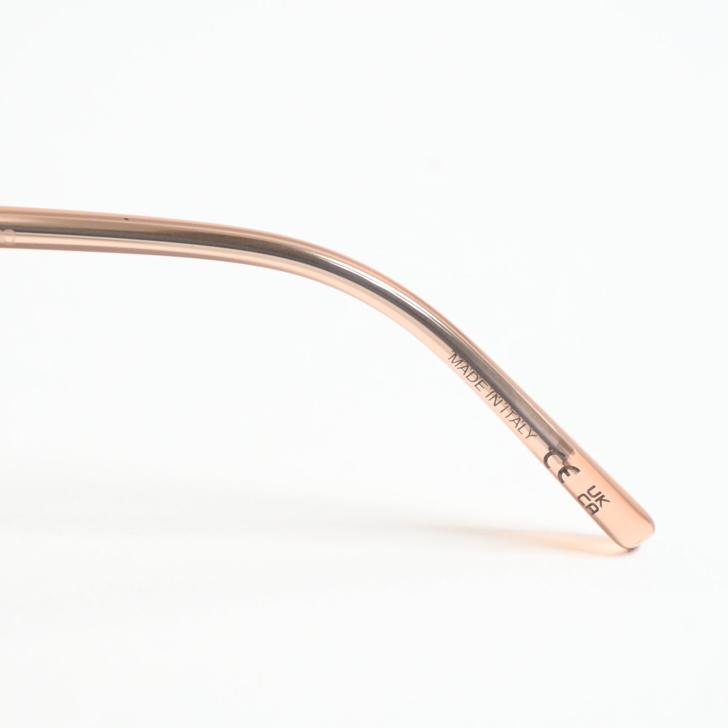 Yves Saint Laurent SL-106O 017 Mens Authentic Eyeglasses Clear Orange, 50 - New