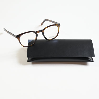 Yves Saint Laurent SL-30OSLIM 011 Unisex Authentic Eyeglasses Havana, 49mm - New