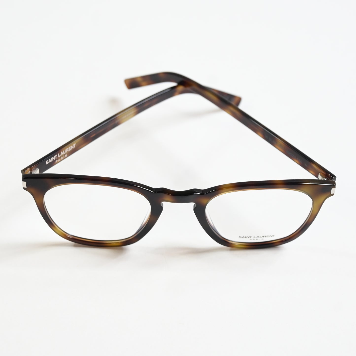Yves Saint Laurent SL-30OSLIM 011 Unisex Authentic Eyeglasses Havana, 49mm - New